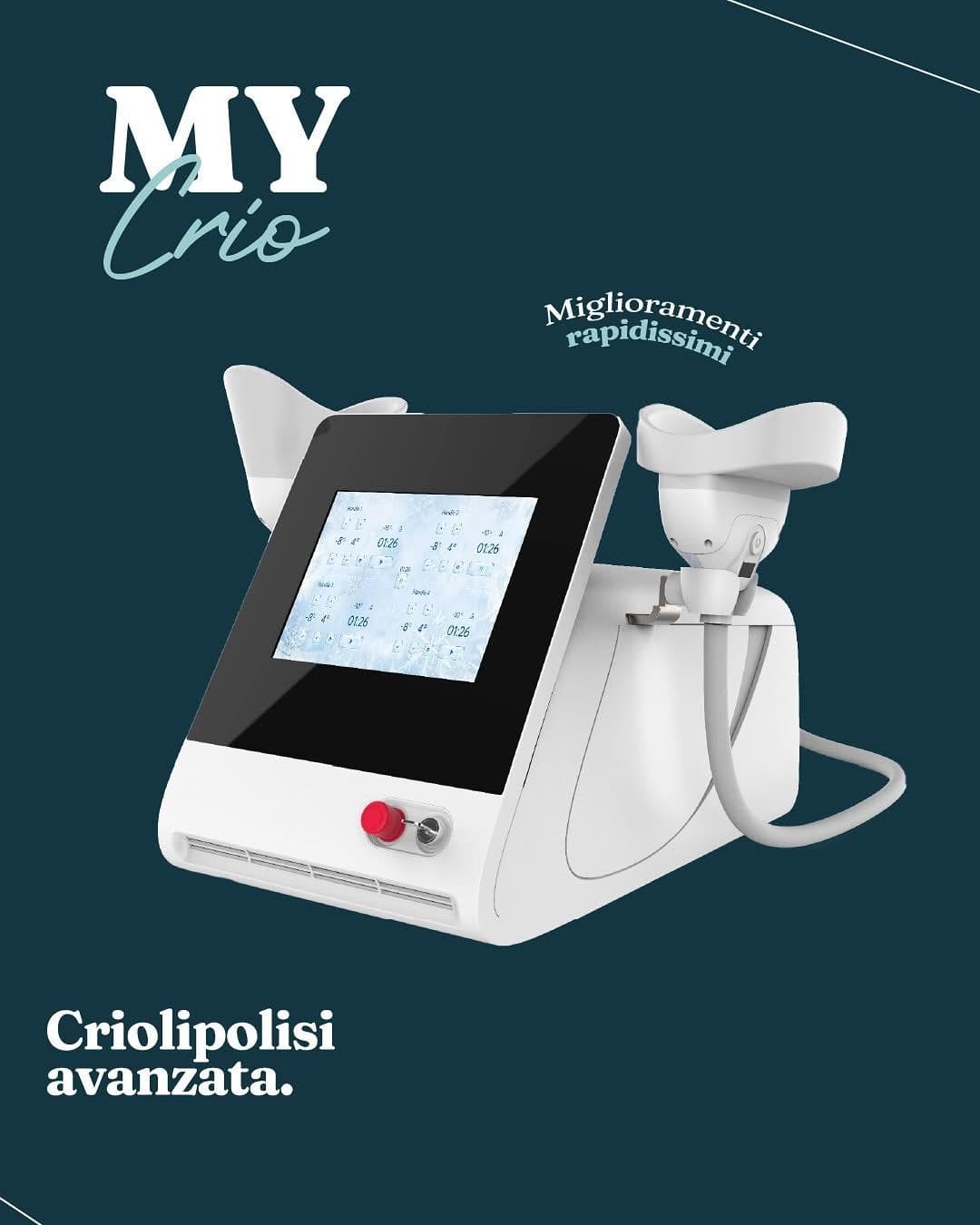 My Crio – tecnologia criolipolisi professionale per rimodellamento corpo
